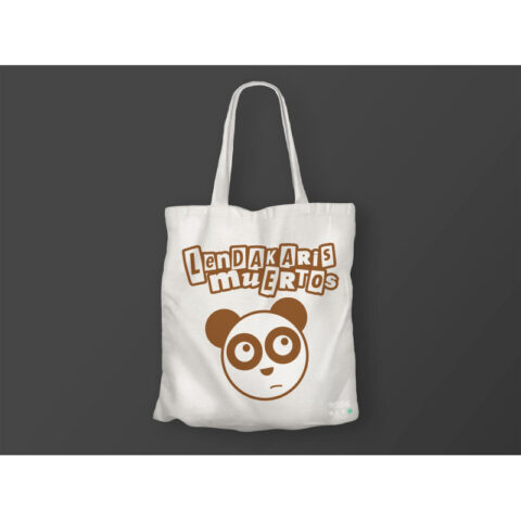 Totebag "Oso Panda" Lendakaris Muertos